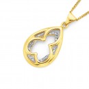 9ct-Diamond-Pendant Sale