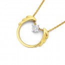 9ct-Diamond-Necklet Sale