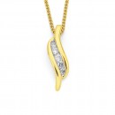 9ct-Diamond-Pendant Sale
