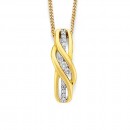 9ct-Diamond-Pendant Sale