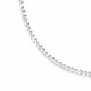 Sterling-Silver-60cm-Bevelled-Diamond-Cut-Curb-Gents-Chain Sale