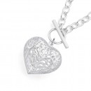 50cm-Oval-Belcher-Chain-with-Heart-in-Sterling-Silver Sale