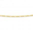 9ct-45cm-Solid-Figaro-31-Chain Sale