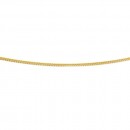 9ct-40cm-Diamond-Cut-Curb-Chain Sale