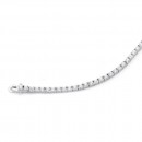 Sterling-Silver-17cm-Cubic-Zirconia-Tennis-Bracelet Sale