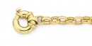 9ct-19cm-Solid-Belcher-Bolt-Ring-Bracelet Sale