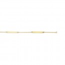 19cm-Interval-Bar-Bracelet-in-9ct-Yellow-Gold Sale
