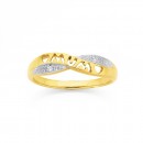 9ct-Diamond-Set-Mum-Ring Sale