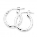 Sterling-Silver-10mm-Hoop-Earrings Sale