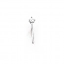Sterling-Silver-Cubic-Zirconia-Nose-Stud Sale
