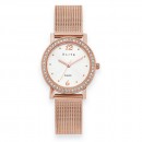 Elite-Rose-Tone-Ladies-Watch Sale