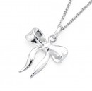 Sterling-Silver-Bow-Pendant Sale