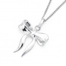 Bow-Pendant-in-Sterling-Silver Sale