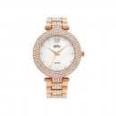 Elite-Ladies-Rose-Tone-MOP-Dial-Watch Sale