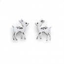 Sterling-Silver-Deer-Studs Sale