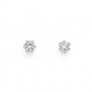 9ct-White-Gold-Diamond-Studs-Total-Diamond-Weight25ct Sale