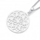 Sterling-Silver-Flower-Pendant Sale