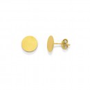 9ct-Disc-Studs Sale