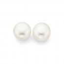 9ct-8-85mm-Cultured-Freshwater-Pearl-Button-Stud-Earrings Sale