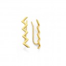 9ct-Zig-Zag-Ear-Climbers Sale