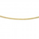 9ct-45cm-Hollow-Curb-Chain Sale