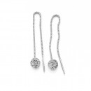 Sterling-Silver-Crystal-Ball-Thread-Earrings Sale