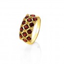 9ct-Multi-Garnet-Citrine-Ring Sale