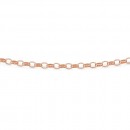 9ct-Rose-Gold-45cm-Oval-Belcher-Chain Sale