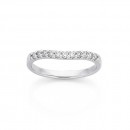 9ct-White-Gold-Curve-Diamond-Ring Sale