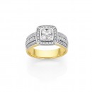 9ct-Diamond-Ring Sale