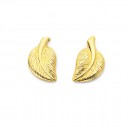 9ct-Floating-Leaf-Stud-Earrings Sale