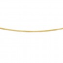 9ct-55cm-Diamond-Cut-Curb-Chain Sale