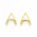 9ct-V-Cuff-Studs Sale