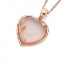 9ct-Rose-Gold-Heart-Rose-Quartz-Pendant Sale