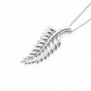 Sterling-Silver-Silver-Fern-Pendant Sale