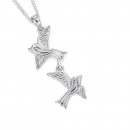 Sterling-Silver-Love-Birds-Pendant Sale