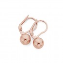 9ct-Rose-Gold-10mm-Polished-Ball-Leaverback-Earrings Sale