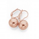 9ct-Rose-Gold-12mm-Polished-Ball-Leaverback-Earrings Sale