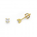 18ct-Diamond-Screwback-Studs-Total-Diamond-Weight34ct Sale