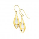 9ct-Flare-Drop-Earrings Sale