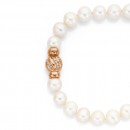 Freshwater-Pearl-Bracelet-with-Rose-Gold-Plated-Clasp Sale