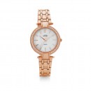 Elite-Ladies-Rose-Tone-MOP-Dial-Watch Sale