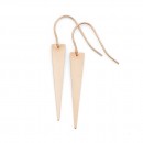 9ct-Rose-Gold-Spike-Drop-Earrings Sale