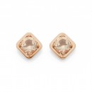 9ct-Rose-Gold-Rose-Quartz-Earrings Sale