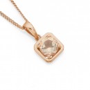 9ct-Rose-Gold-Rose-Quartz-Pendant Sale