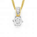 9ct-Diamond-Pendant Sale