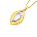 9ct-Diamond-Set-Pendant Sale