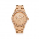 Elite-Ladies-Rose-Tone-Watch Sale