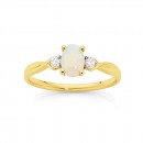 9ct-Opal-Diamond-Ring Sale