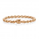 9ct-Rose-Gold-Stirrup-Link-Bracelet Sale